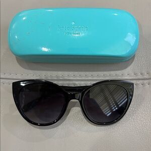 Kate Spade New York Samantha/S 8079O Black Cat Eye Sunglasses.